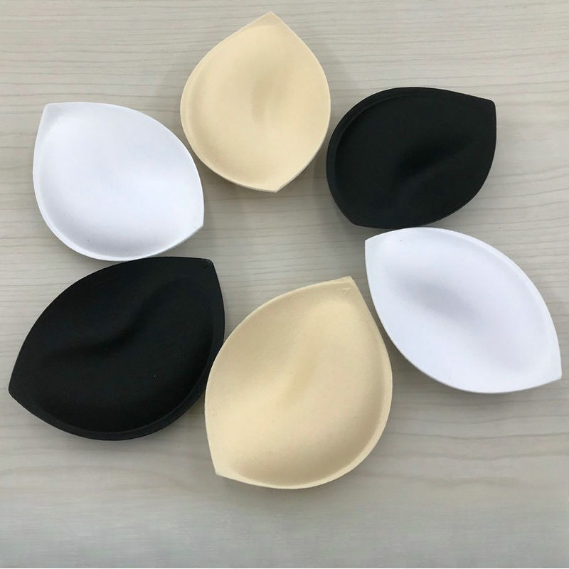 Push Up Bra Silicone - แผ่นฟองน้ำเสริมทรงหนา แผ่นเสริมหน้าอกแบบดันทรง แผ่นเสริมทรงแบบถอดได้สำหรับชุดว่ายน้ำและชุดบิกินี่
