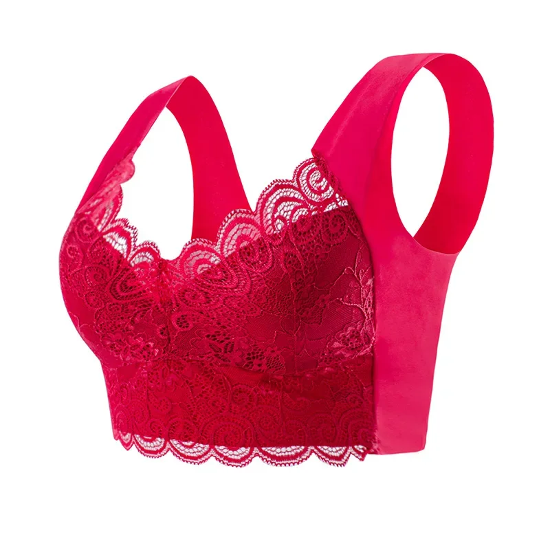 1pcs ICE Silk Seamless Lace Br - Sleep Bra Bralette บทวิจารณ์และราคา